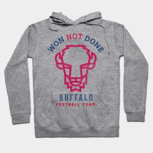 Buffalo Football Team Won Not Done Bills Mafia Fan Hoodie